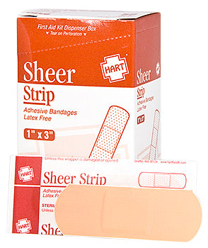 Sheer Strip 1"x 3" Adhesive Bandage