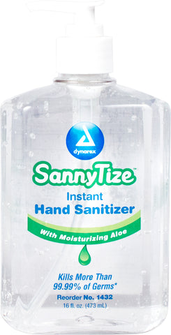 Instant Hand Sanitizer, 16 oz with pump