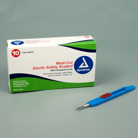 Safety Scalpel, #10, 10/bx