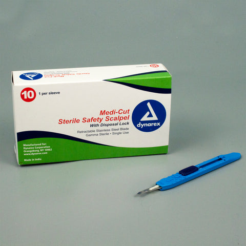 Safety Scalpel #15, 10/bx