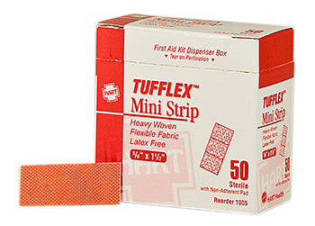 Tufflex Heavy Woven Mini Strip 5/8X1.5", 50CT