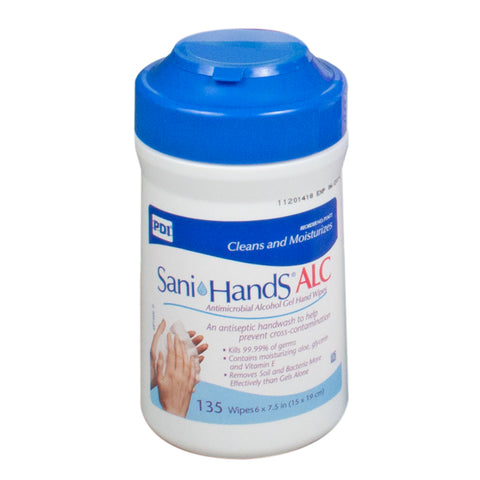 PDI Sani-Hands Skin Wipes,  100/bx